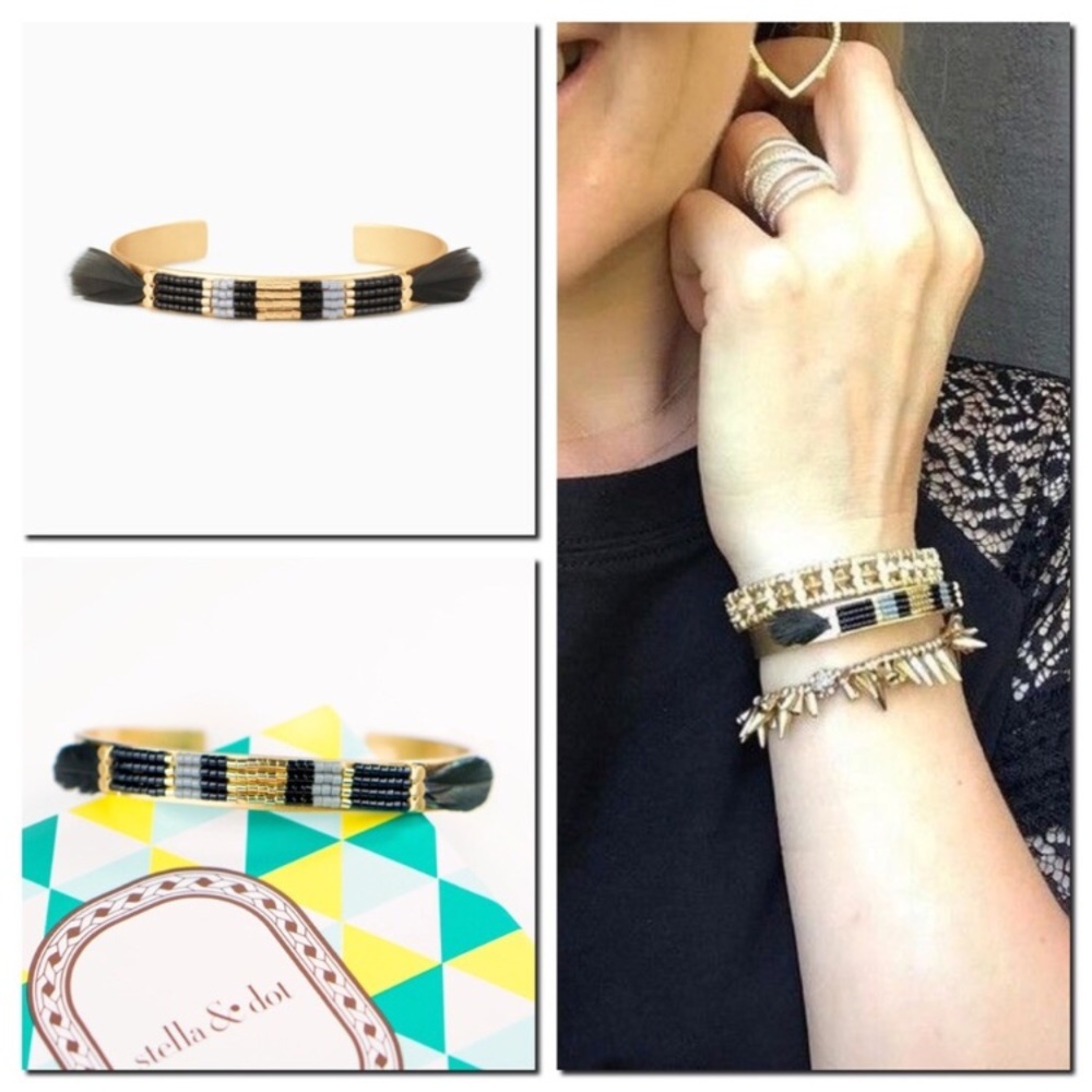 Stella & dot wisten cuff bracelet